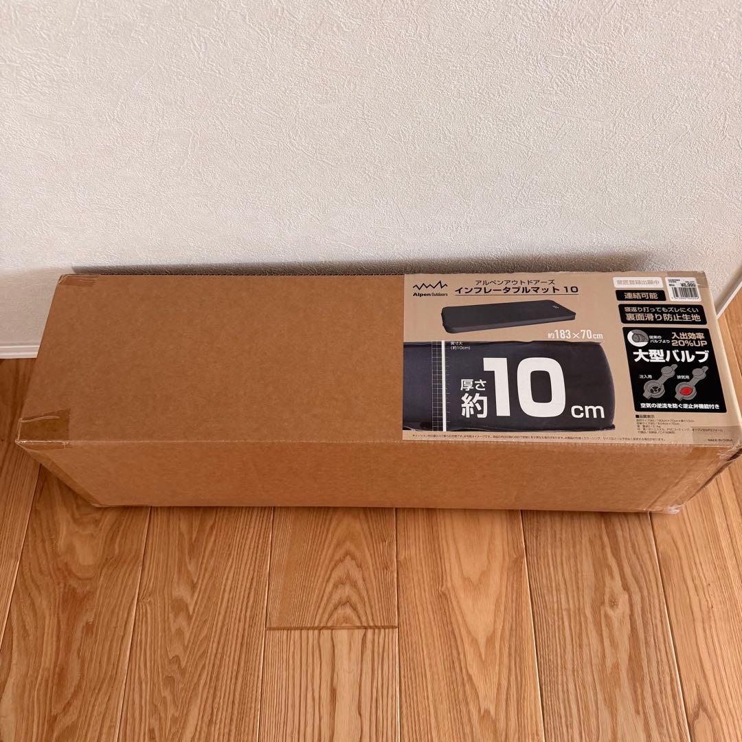 AMC　Alpen Outdoors インフレータブルマット 10cm