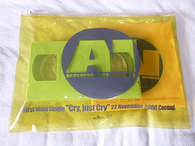 ■激レア！AI（アイ）Cry, just Cry プロモCD＋VHSビデオセット