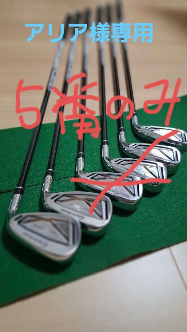 TaylorMade　SIM GLOIRE アイアンセット 6本（5～P）