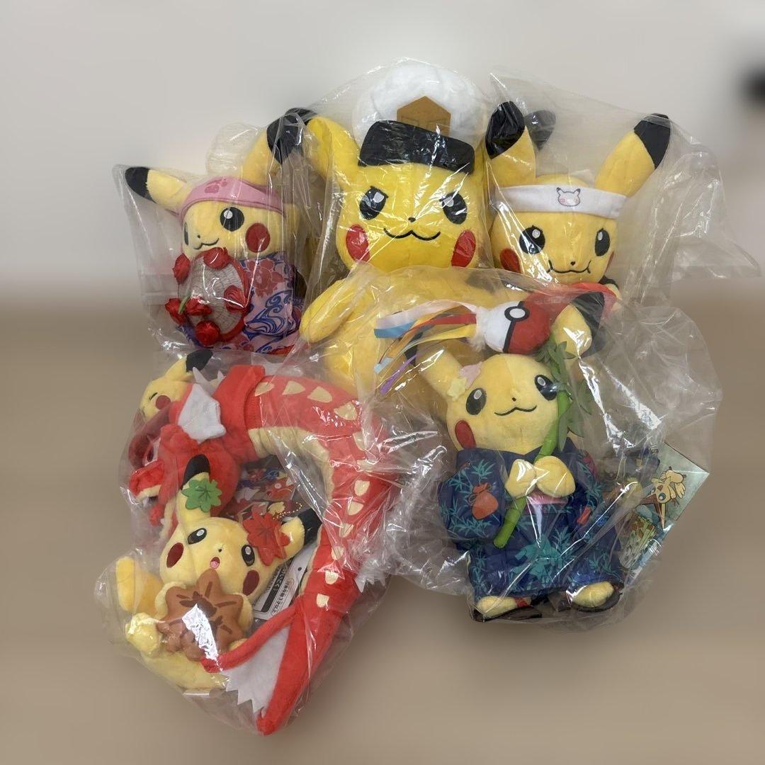 キャプテンピカチュウとご当事ピカチュウセット