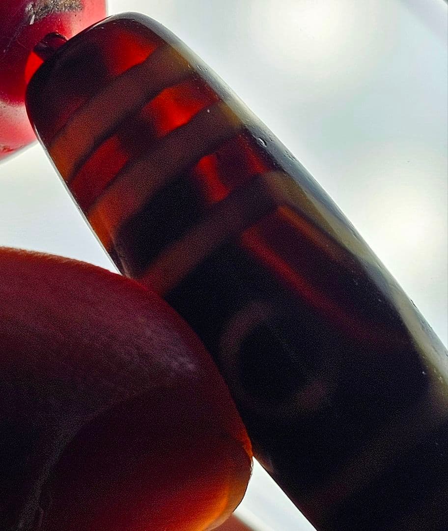 年代不明‼️三眼天珠 ネックレス