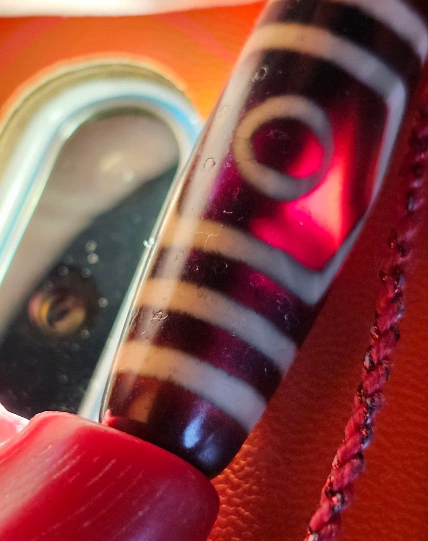 年代不明‼️三眼天珠 ネックレス