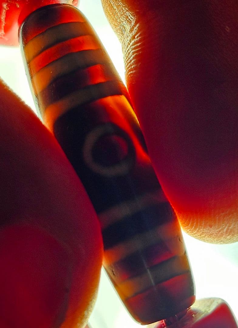 年代不明‼️三眼天珠 ネックレス