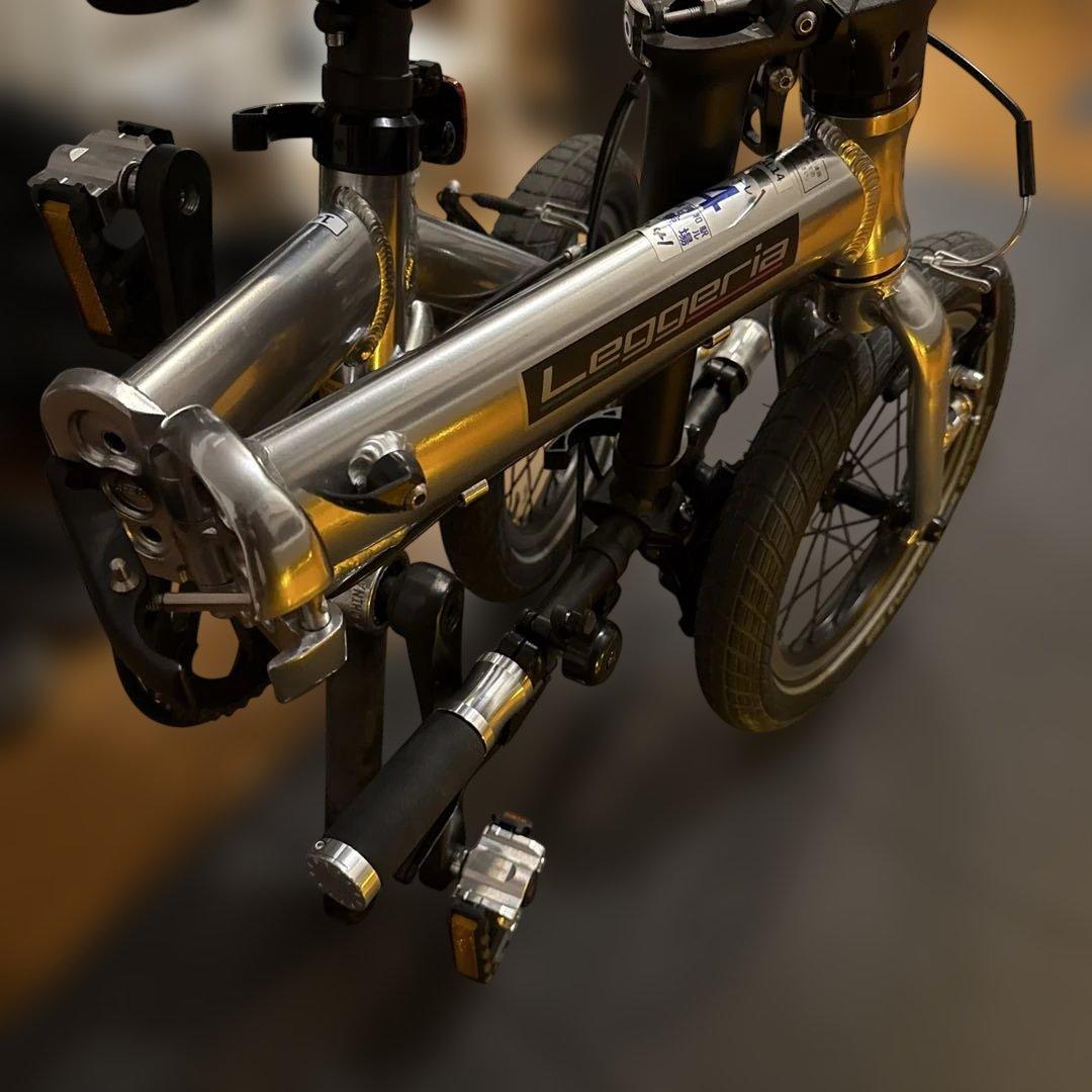 14型 折りたたみ自転車 レジェリア14(MHシルバー/シングルシフト）