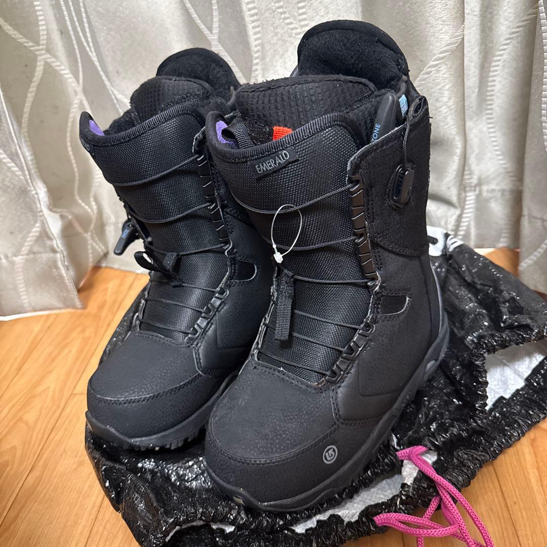 【美品】バートン スノーボードブーツ レディース 、ジュニア 22cm