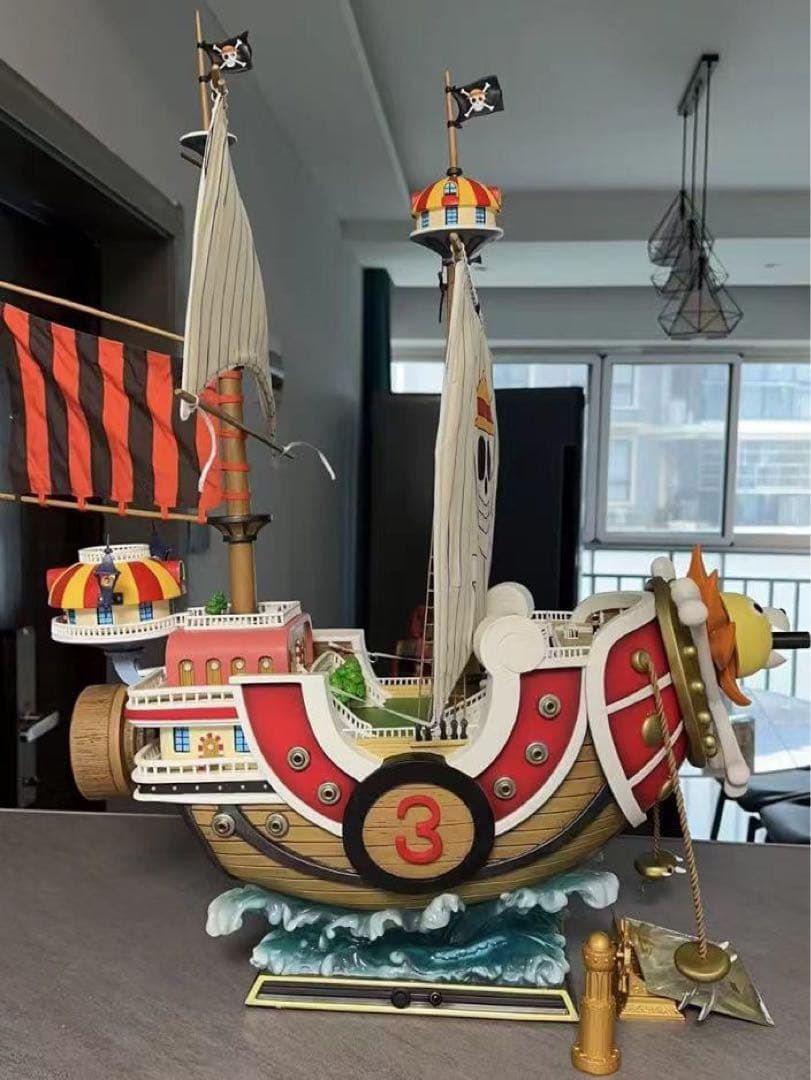 ワンピース サウザンドサニー号 ガレージキット ガレキ スタチュー②