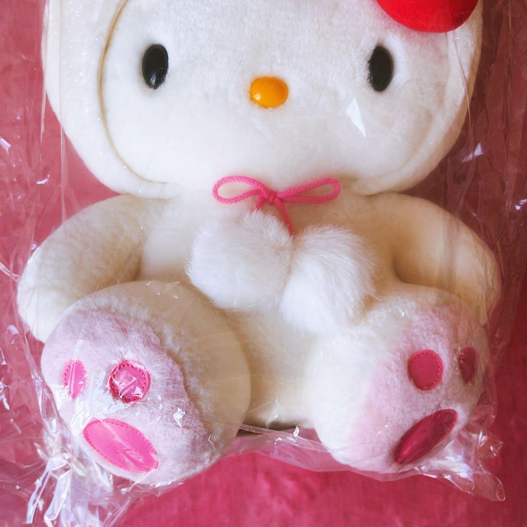 希少レア　ハローキティ　ぬいぐるみ　北海道限定　雪ウサギ　2000 サンリオ
