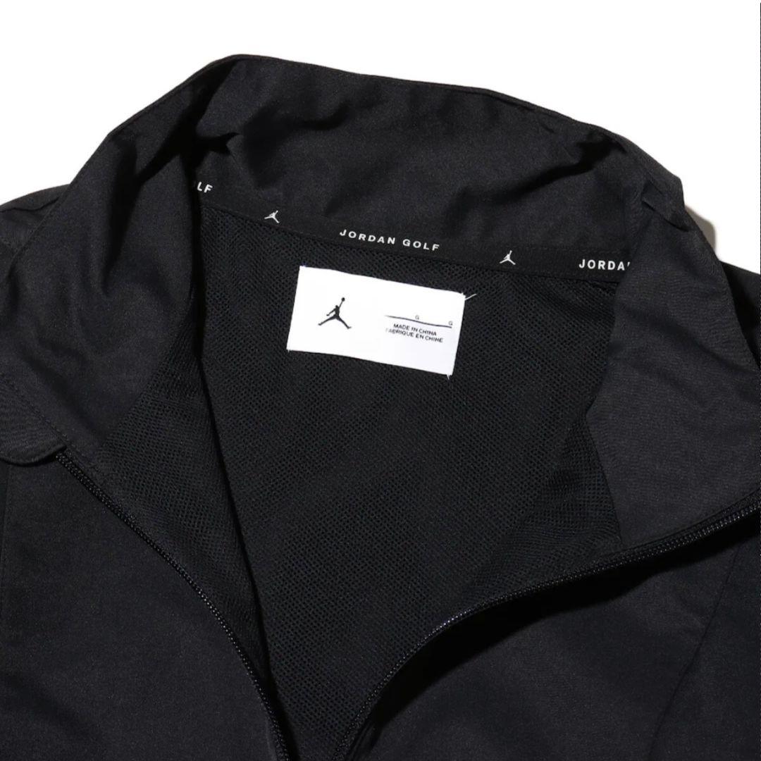 未使用　JORDAN GOLF　プルオーバー　ハーフジップ　ジャケット　黒　L