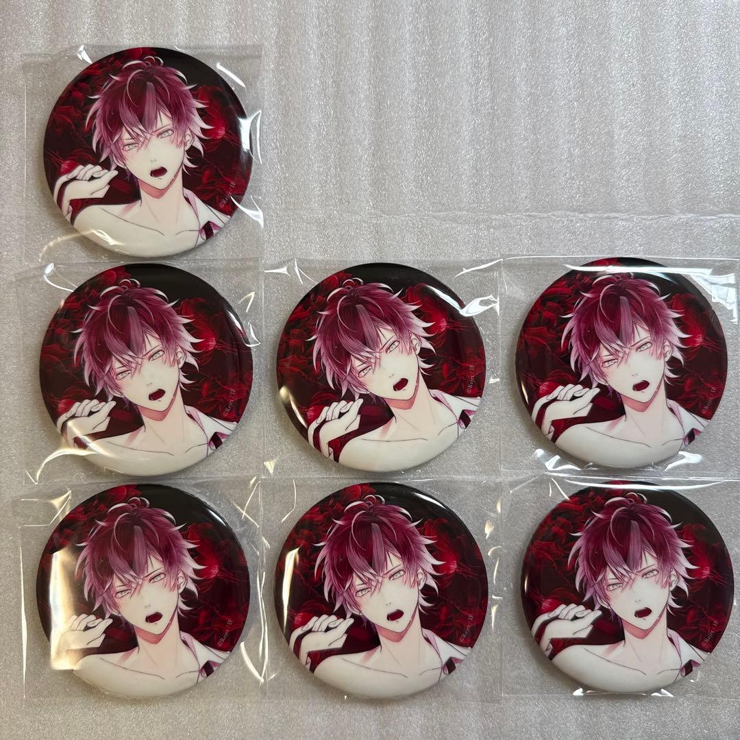 ② 吸愛渇望 中国 缶バッジ 逆巻 アヤト DIABOLIK LOVERS