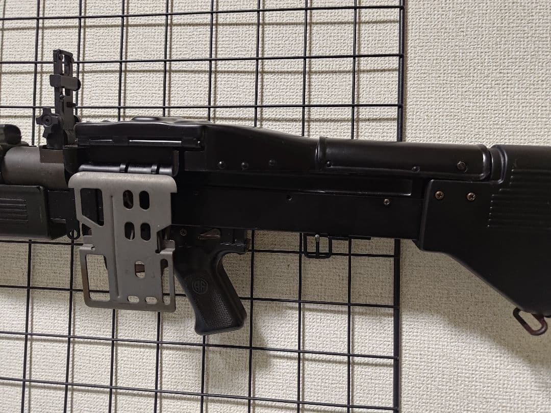 アサヒファイヤーアームズ製 M60E3 ガスガン ジャンク エアガン