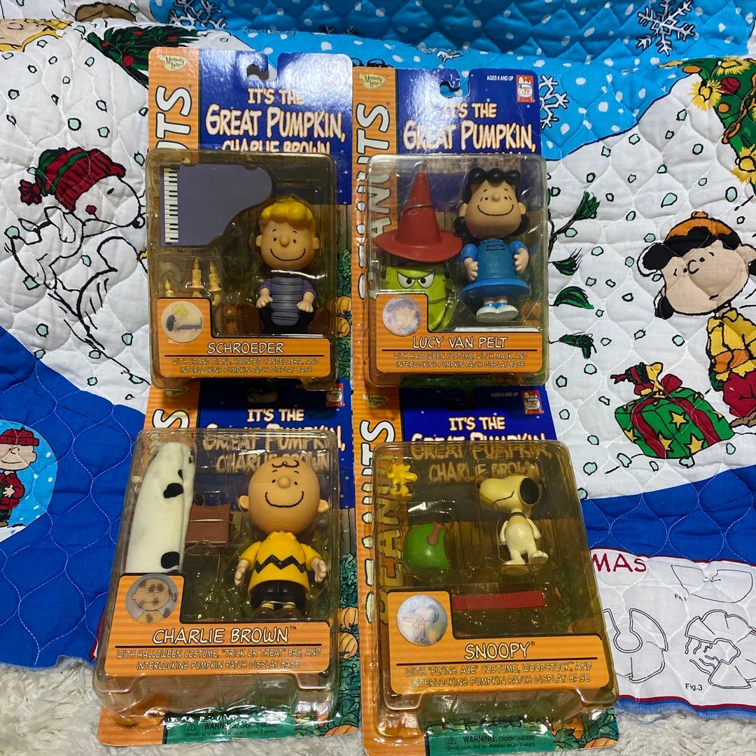 【激レア】スヌーピー　ピーナッツフィギュア4体セット　メモリーレーン