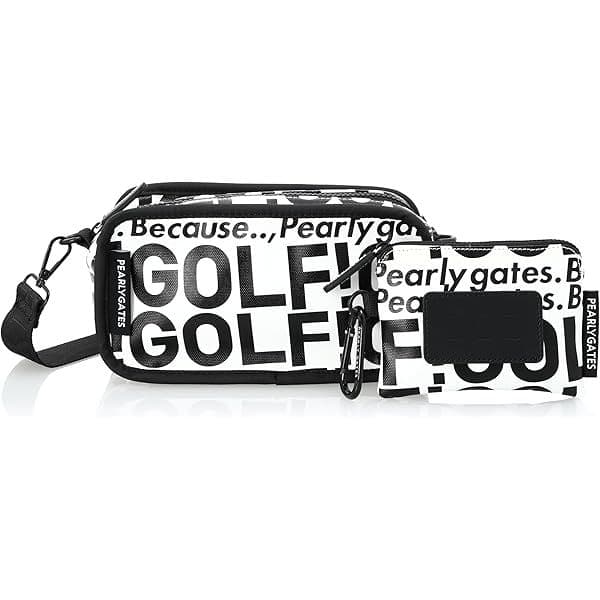 ②新品 未使用 PEARLY GATES ポーチ 2個セット ゴルフロゴシリーズ