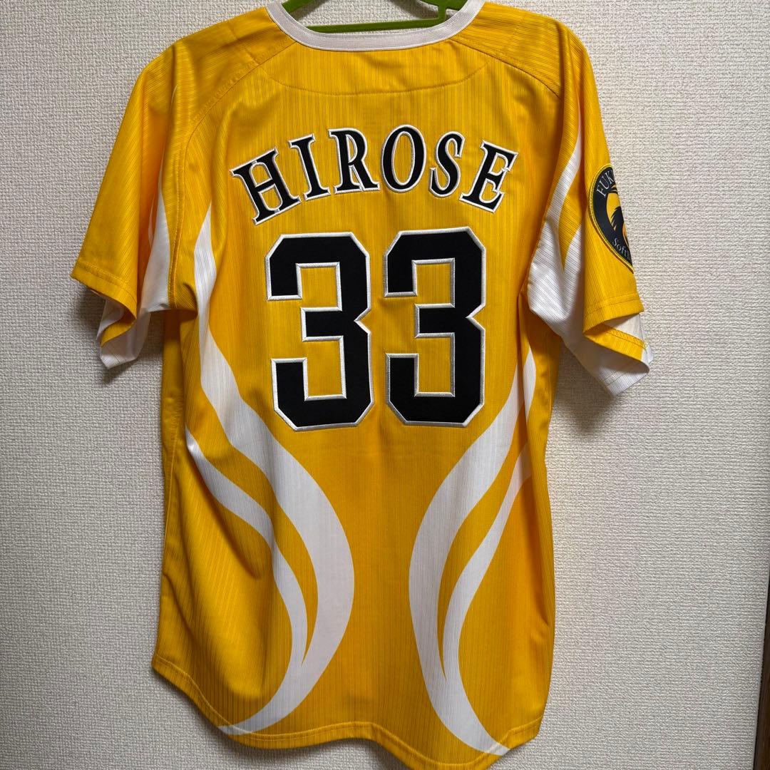福岡ソフトバンクホークス　廣瀨隆太　レプリカユニフォーム
