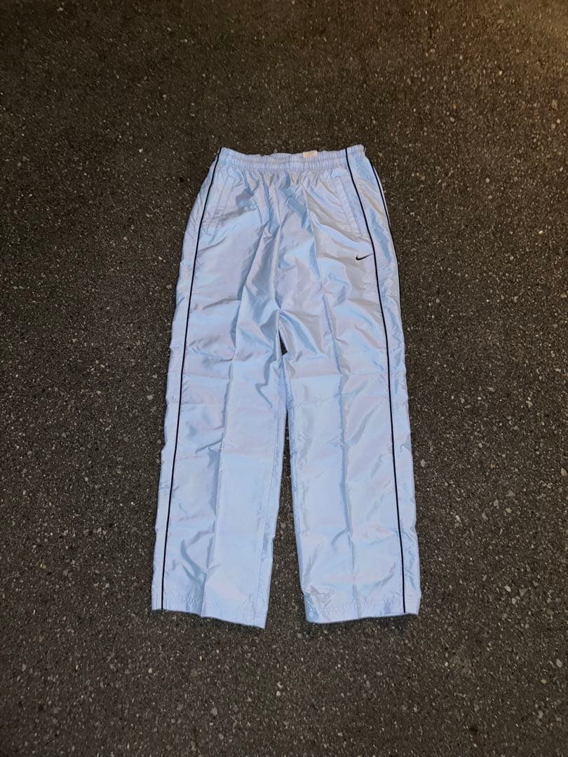 00s 90s nike ナイロンパンツ　archive y2k 極太