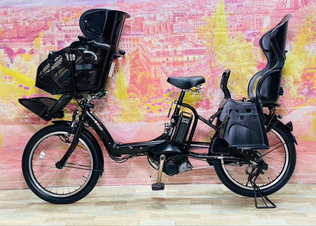 ZK3368 電動自転車 ヤマハ パスキス 子供乗せ 20インチ 送料無料