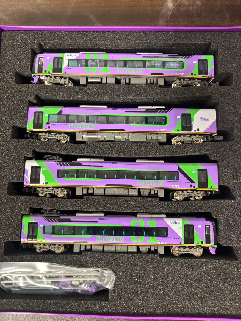 【限定品】名鉄2000系エヴァンゲリオン特別仕様ミュースカイ 4両編成セット