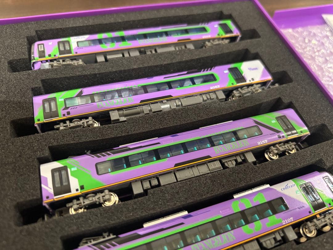 【限定品】名鉄2000系エヴァンゲリオン特別仕様ミュースカイ 4両編成セット