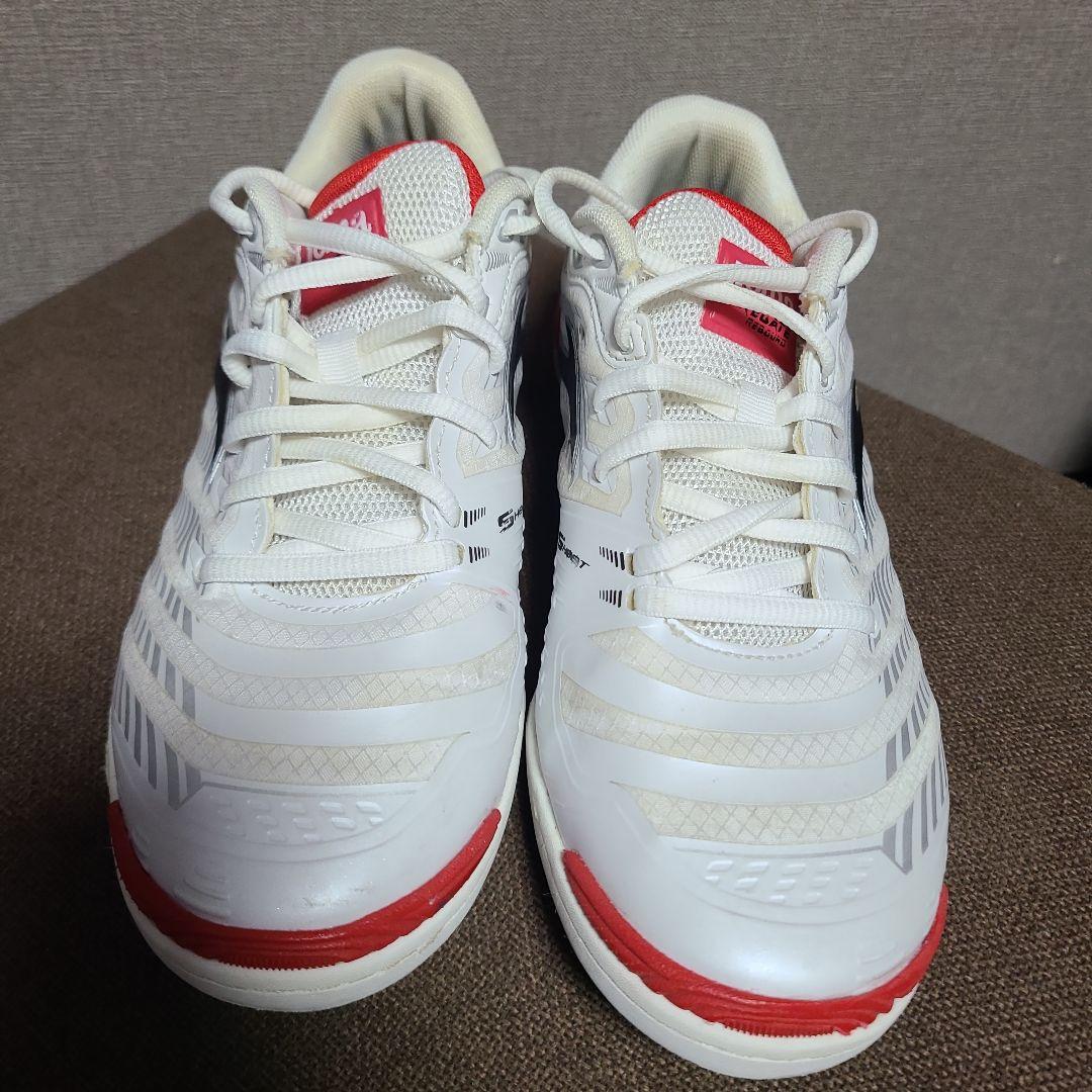 Joma フットサルシューズ ホワイト/レッド/ブラック