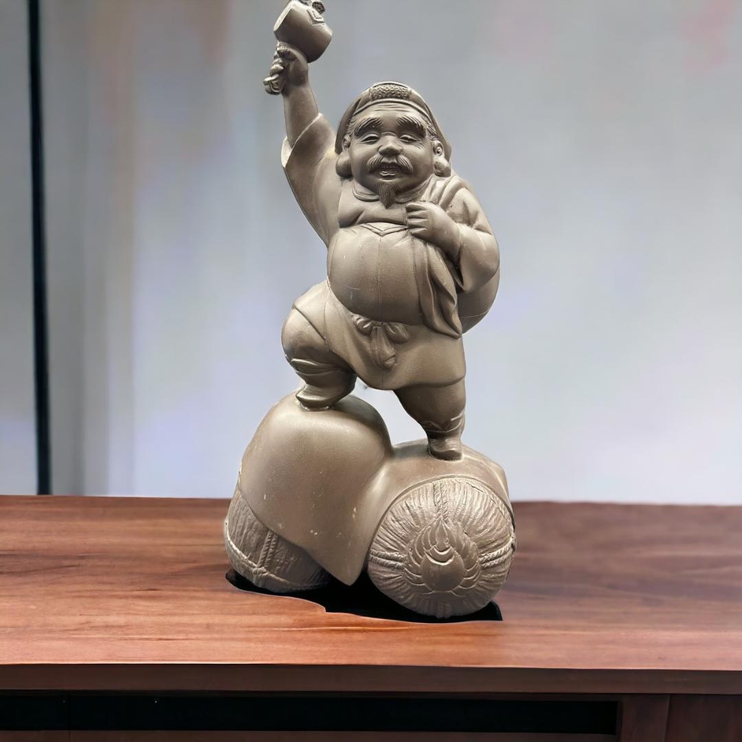中古　大黒天様　銅製　重量5ｋｇ　商売繁盛　家内安全　金運　風水
