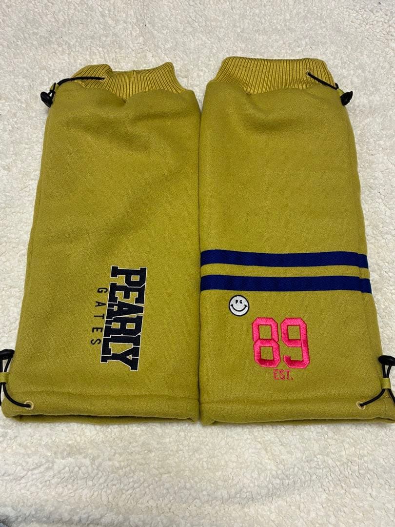 パーリーゲイツ　レッグウォーマー　イエロー