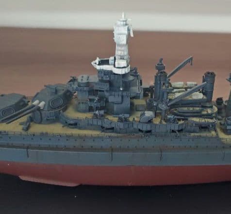 トランペッター 1/700 アメリカ海軍 戦艦 メリーランド 1941