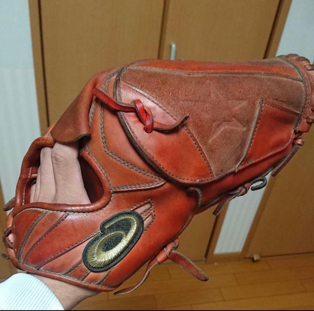 アシックス硬式投手用オーダーグローブ