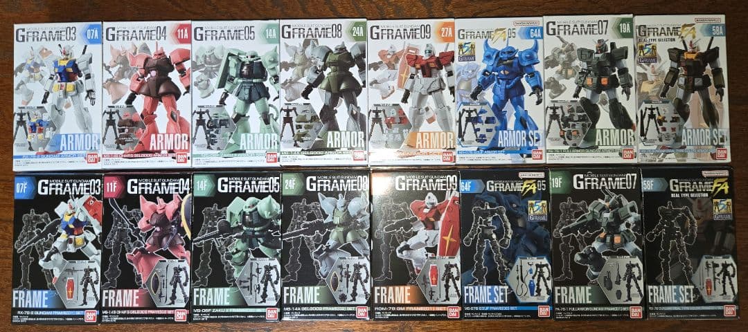 Gフレーム機動戦士ガンダム セット