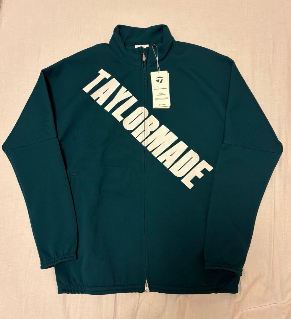 【新品未使用】TaylorMade ダークグリーン トレーナー M ジャケット