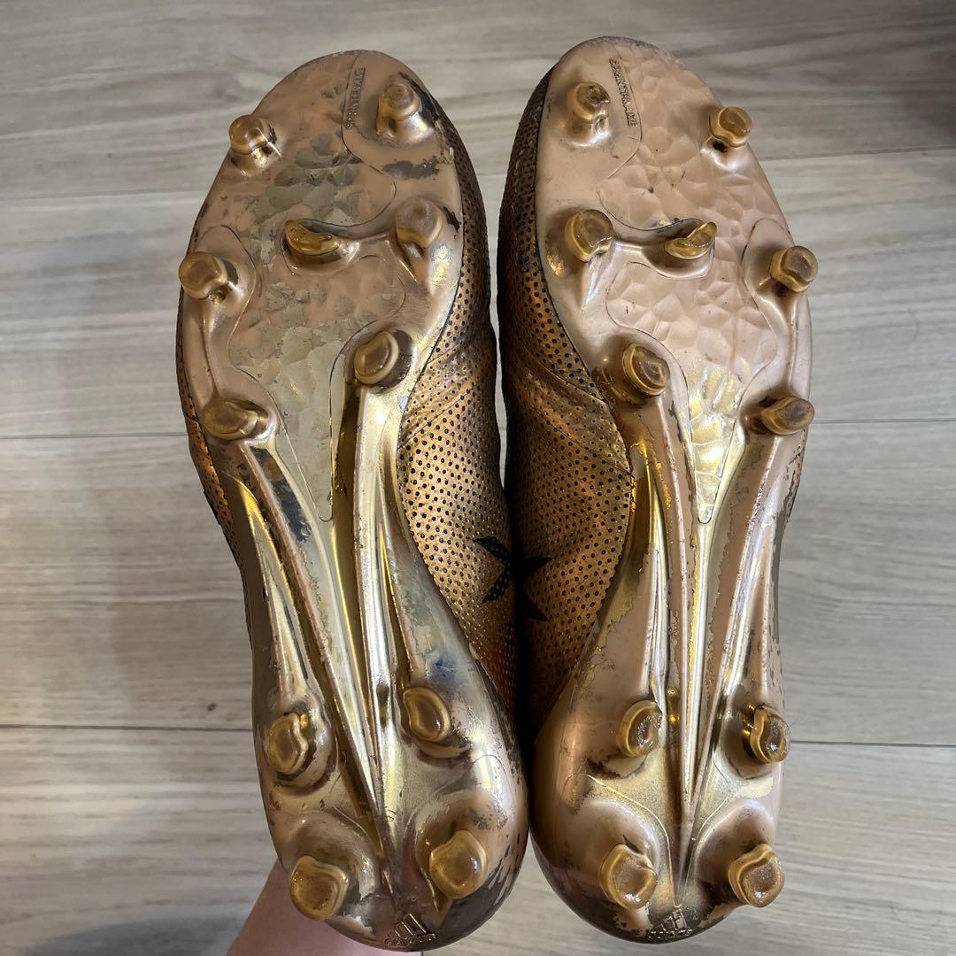 アディダス X17+ FG/AG 27センチ ゴールド