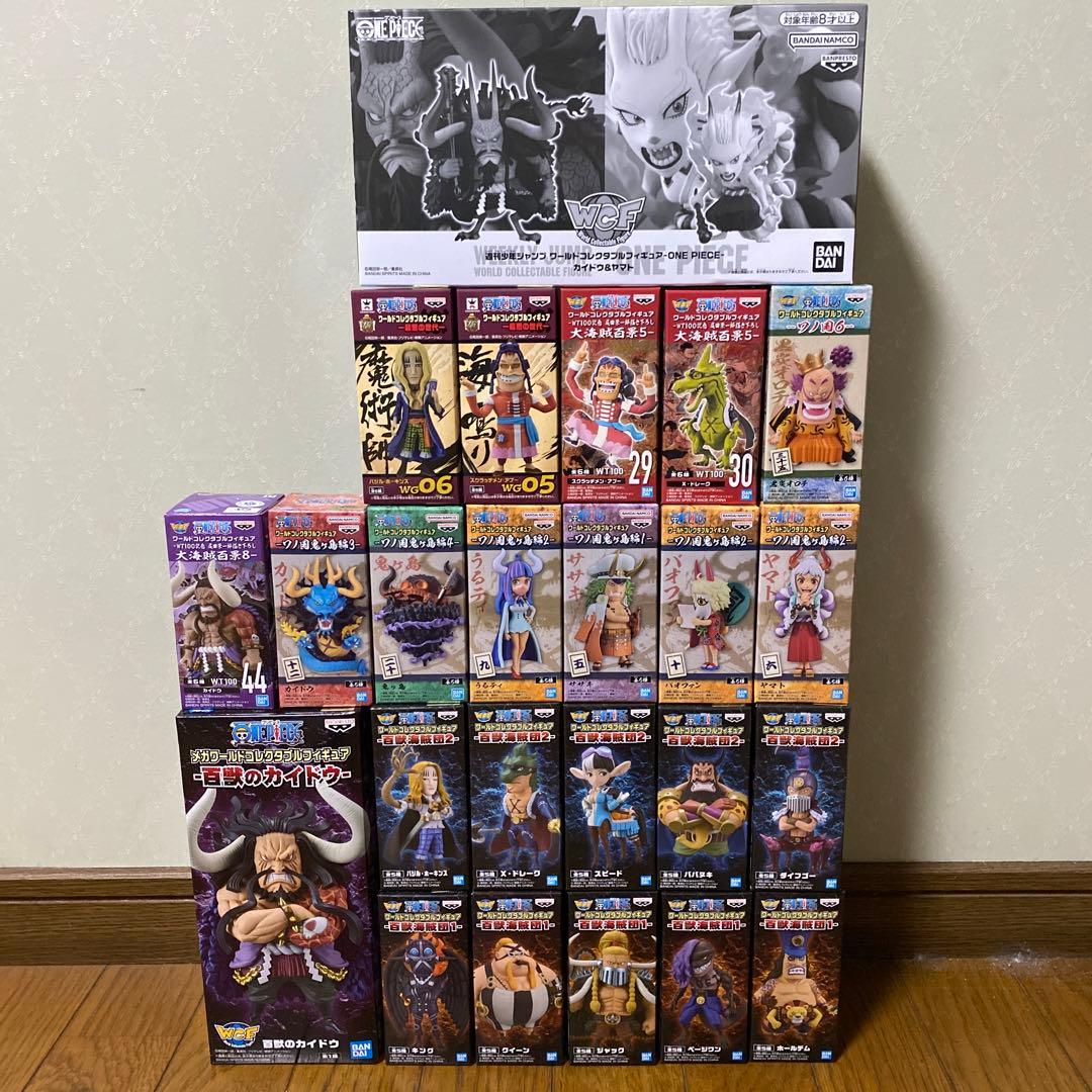 【新品未開封品】ワンピース ワーコレ 百獣海賊団セット‼︎