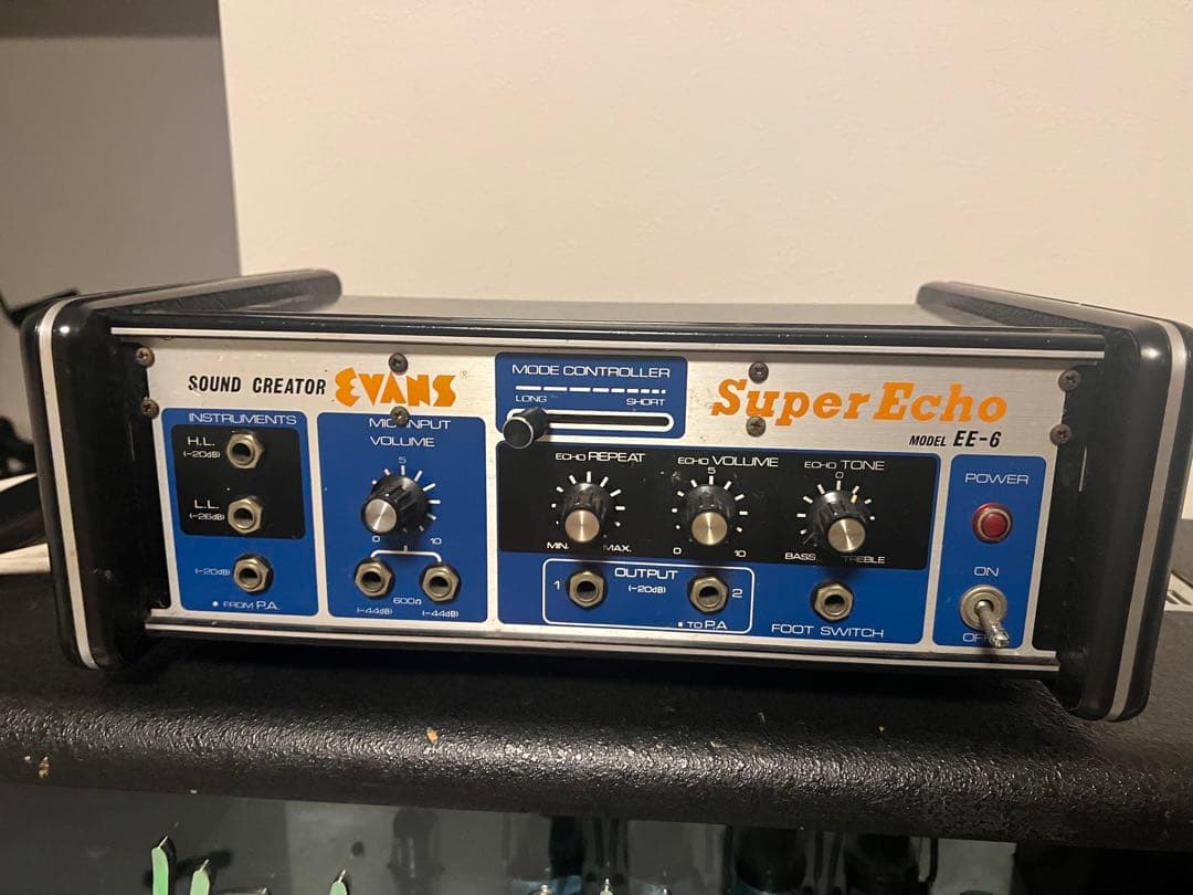 テープエコー Evans EE-6 ジャンク