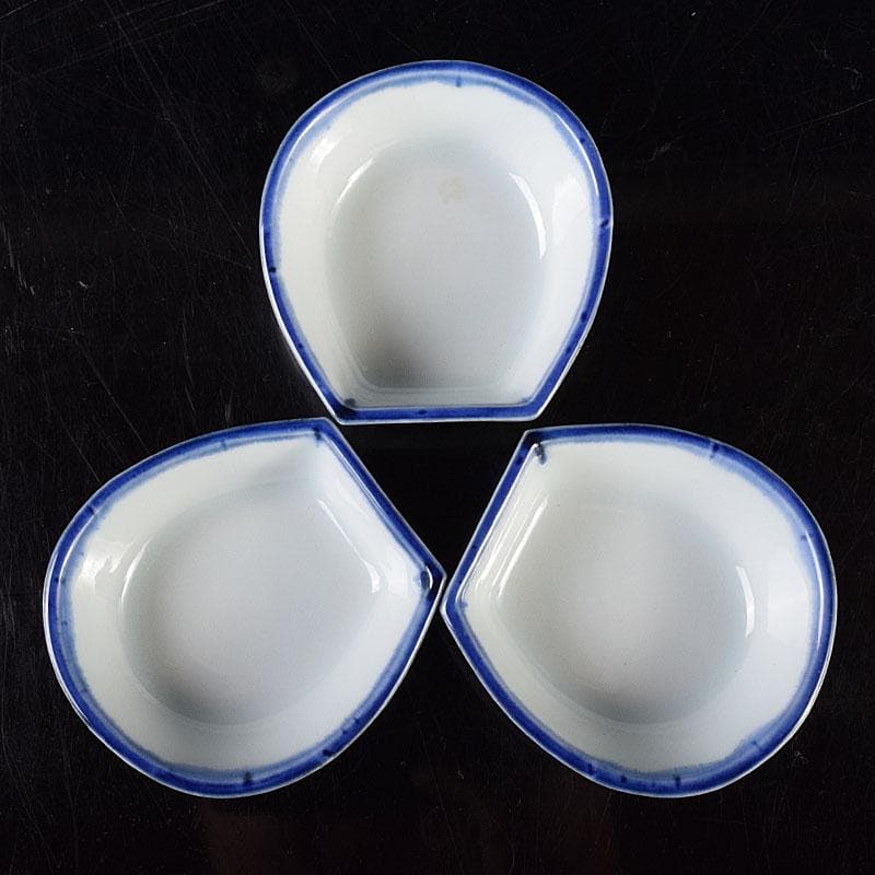 京焼　三浦竹軒造　徳利　一對　小皿　三客　共布共箱　2点まとめて　V　R8136