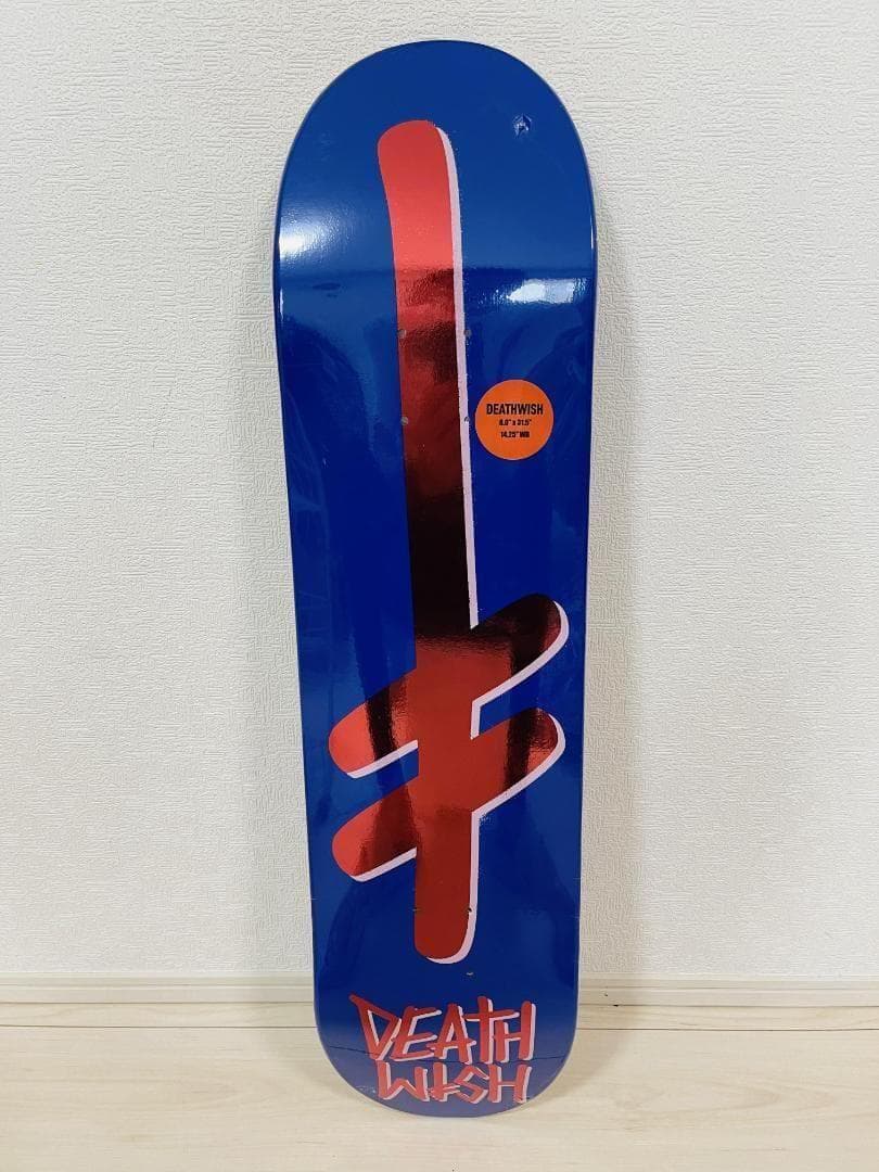 DeathWish　デスウィッシュ スケートボード デッキ　8.0*31.5