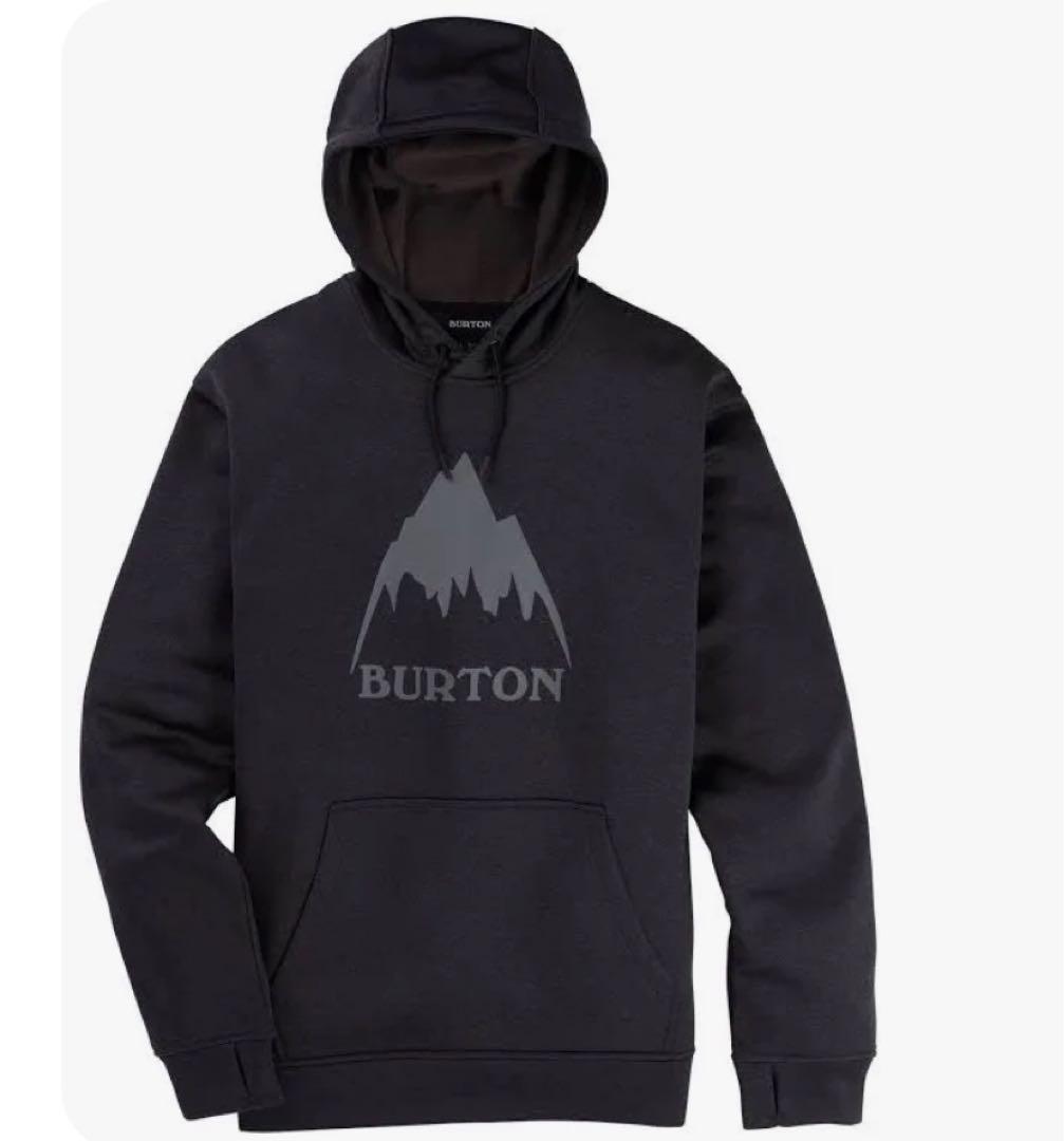 BURTON ブラック 撥水パーカー　Mサイズ