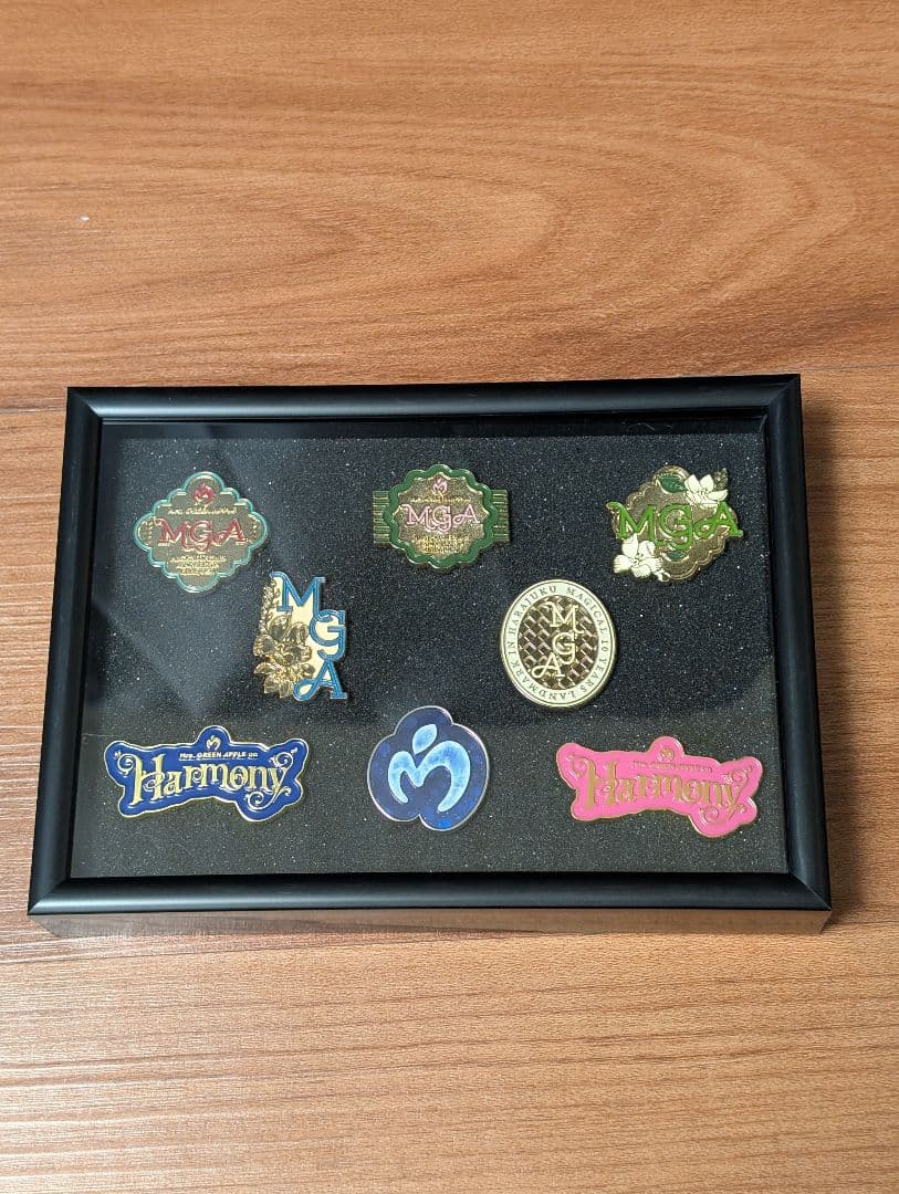 う*ん様 ミセスグリーンアップル　ピンバッジ8個セット