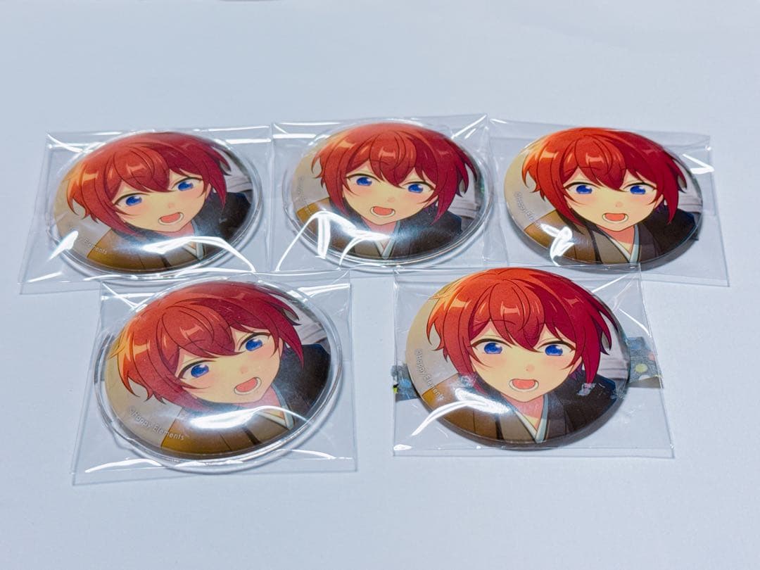 あんスタ 朱桜司 イベコレ缶バッジ 5個セット