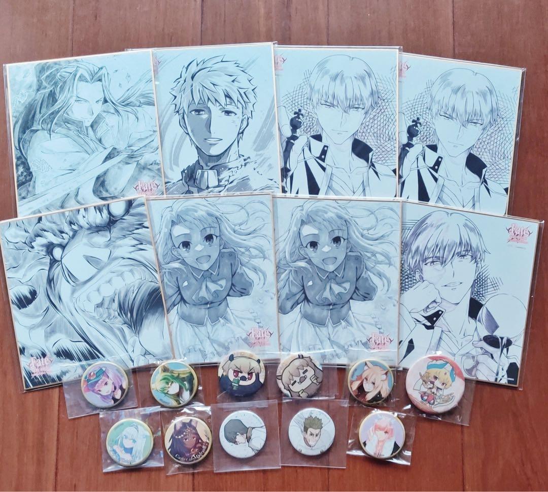 ワダアルコ展 缶バッジ ufotable くじ 色紙