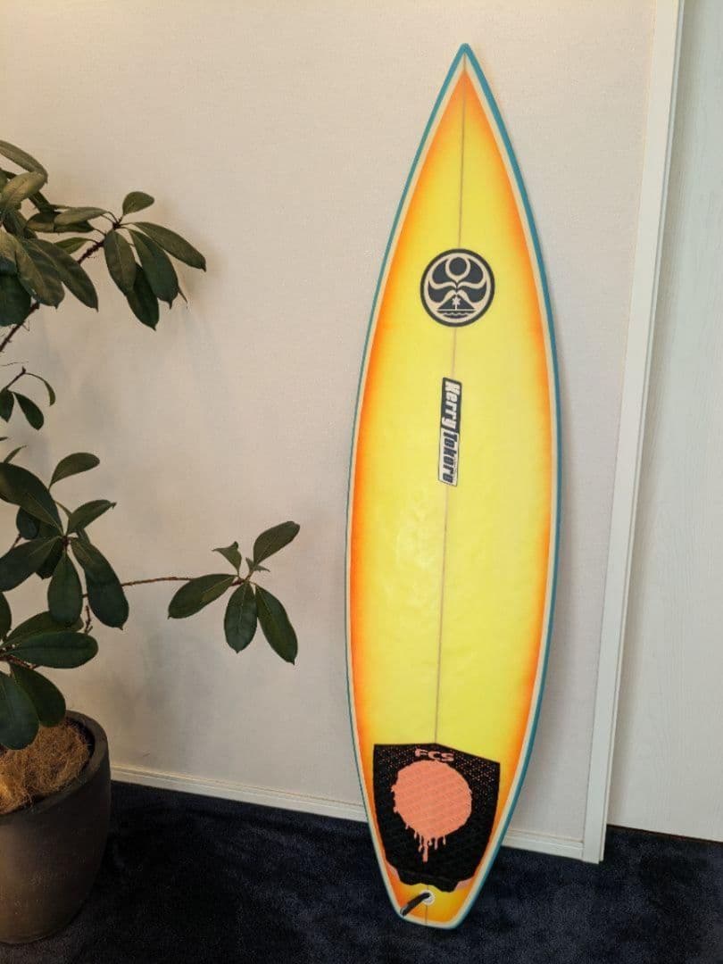 HICサーフボード　Kerry Tokoroシェイブ　6ft ショートボード