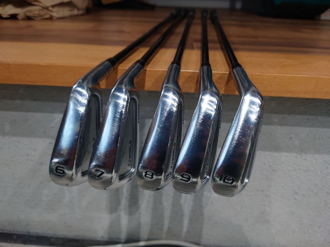 ホンマ ツアーワールド TW747V アイアンセット 5本 カーボンシャフト