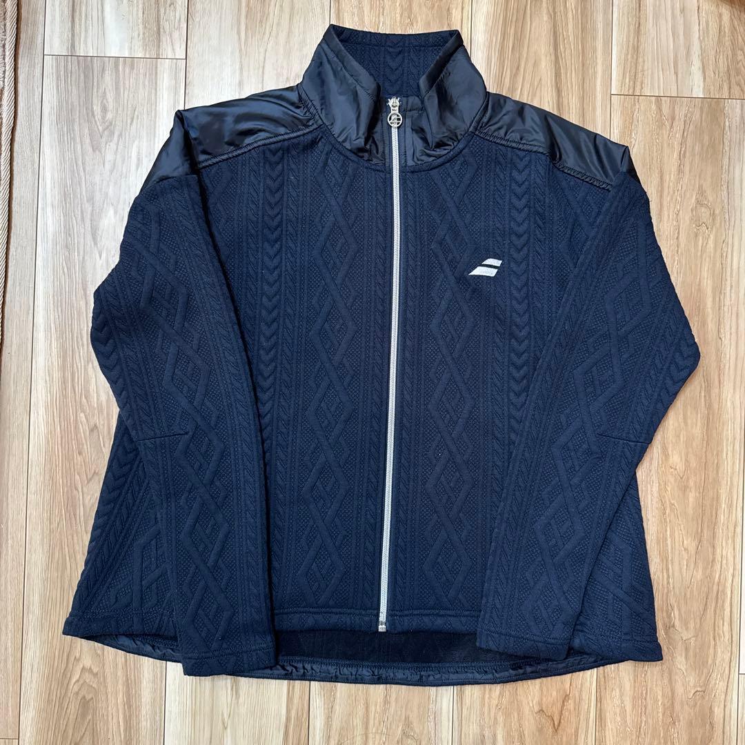 babolat PURE JACKET長袖 ジャケット Mサイズ　ネイビー