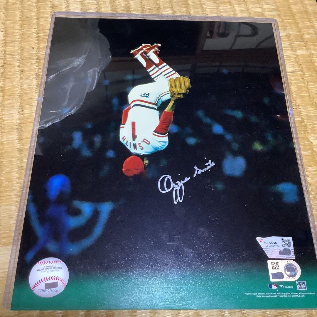 坊*！様 オジー・スミス　直筆サイン　FANATICS社MLB メジャーリーグ