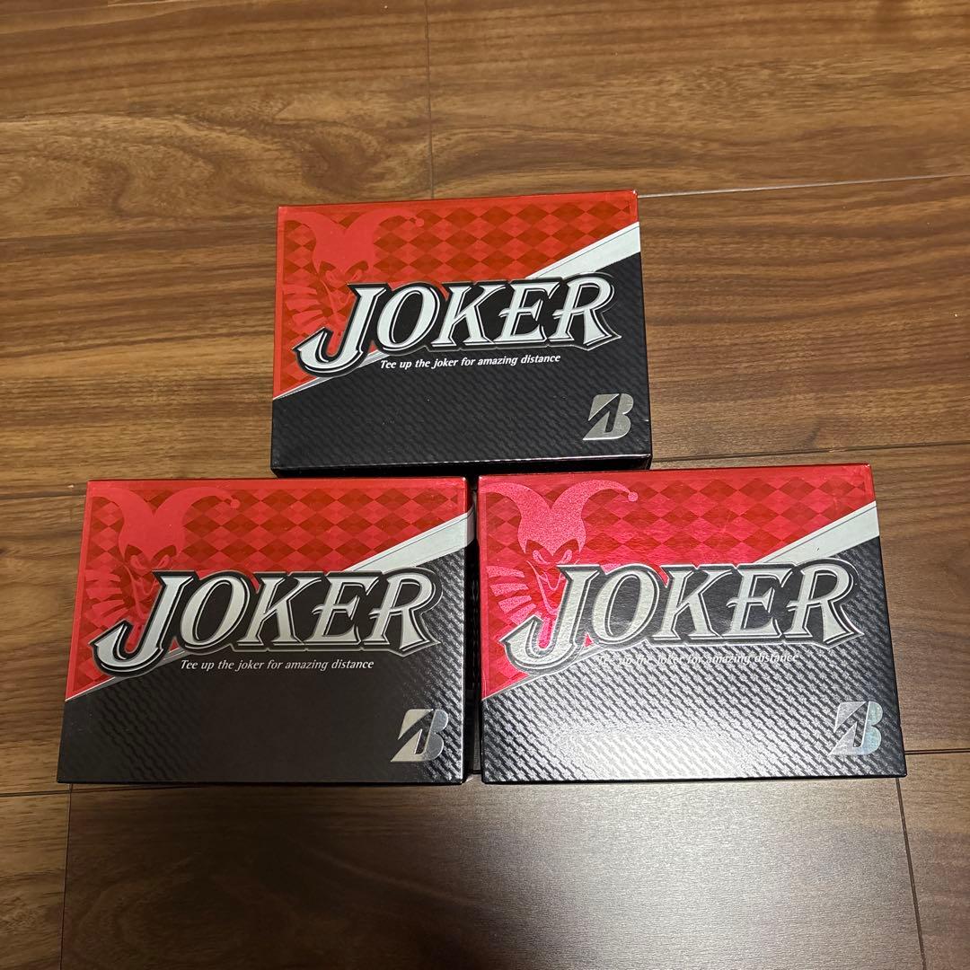 ブリヂストン JOKERゴルフボール ホワイト 3ダース(12個×3) 未使用品
