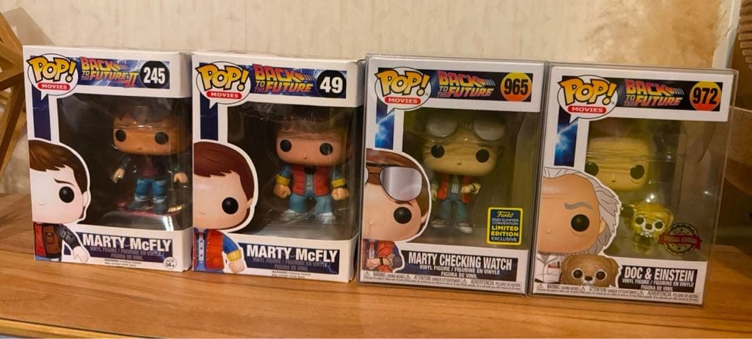 【FUNKO】バックトゥーザフューチャー ファンコ 4個まとめ売り