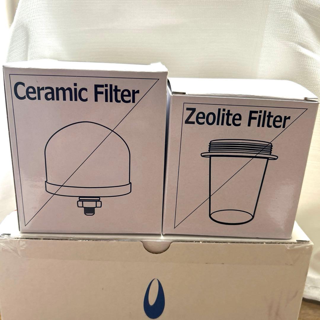 ポタポタクラブゼオライトフィルター・セラミックフィルターセット