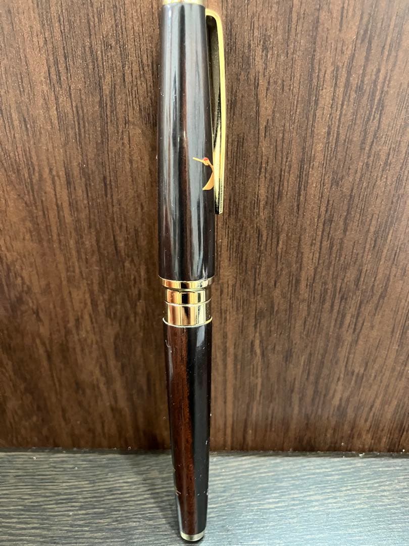 Sailor セーラー 万年筆 茶色 ゴールド 18k 刻印 ヴィンテージ