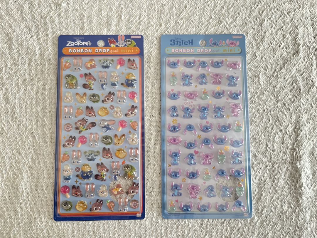 さゆボンボンドロップシール　ディズニー+ハピダンブイ正規品