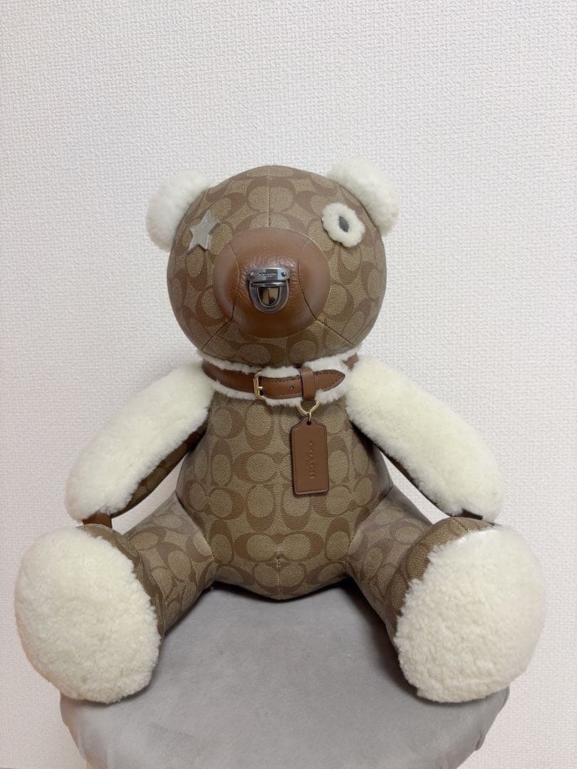 COACH ぬいぐるみ ブラウン