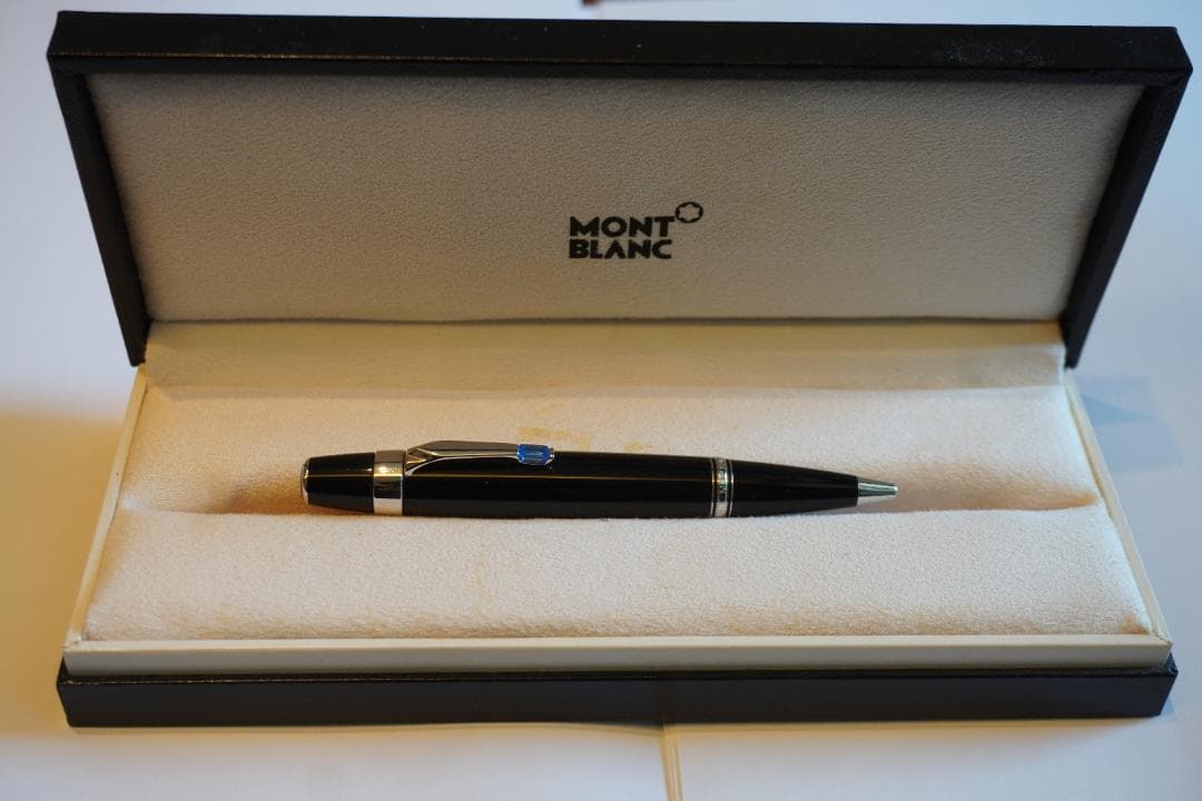 MONTBLANC モンブラン ボエム 黒 ツイスト式 ブルーストーン