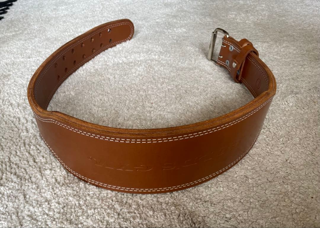 ゴールドジム(GOLD'S GYM) プロレザーベルト【ゴールドジム正規品 】