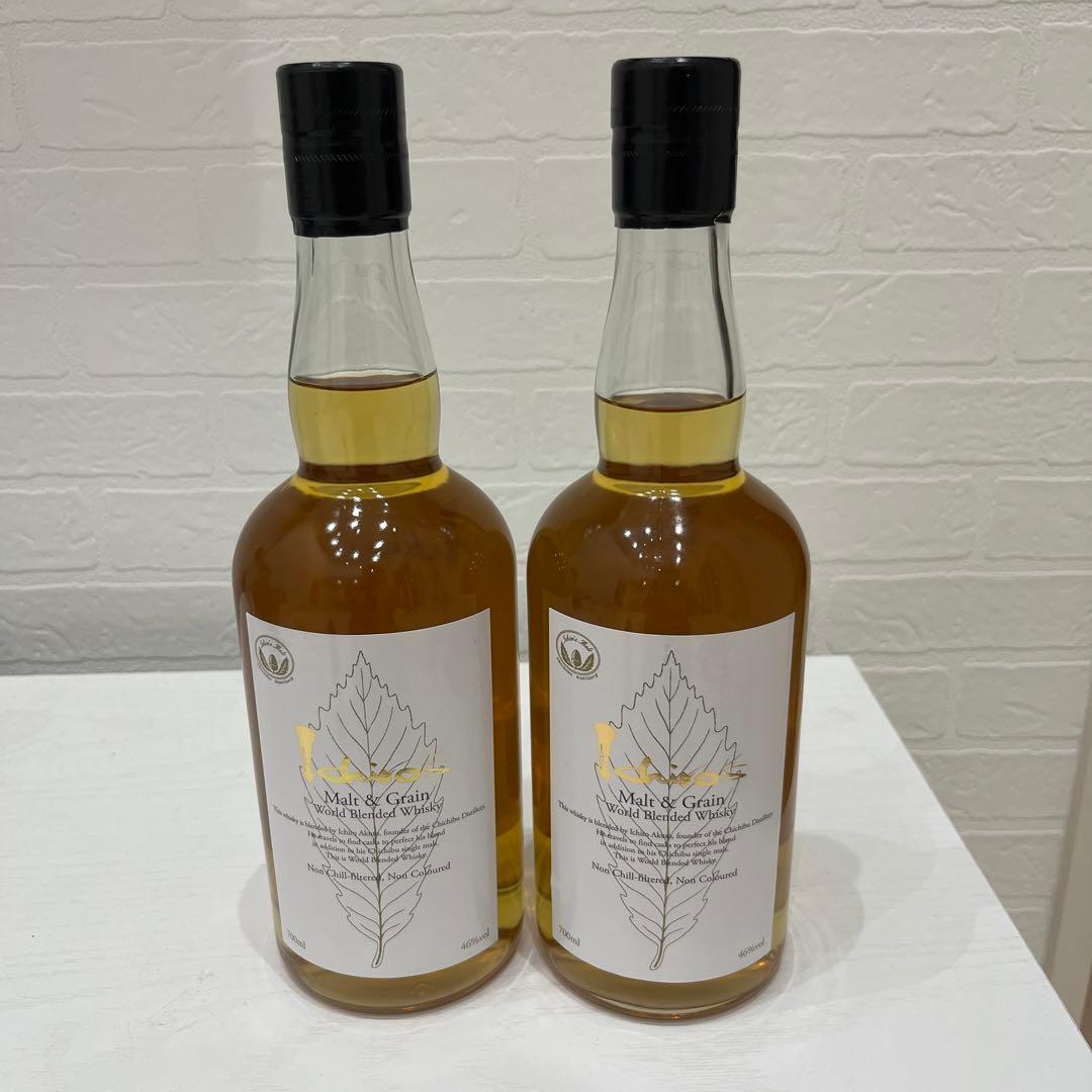 最終値下げ　　イチローズモルトウイスキー 700ml 46% 2本セット